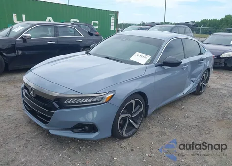 2022 Honda Accord Sport z USA, uszkodzony, nr VIN 1HGCV1F39NA019672